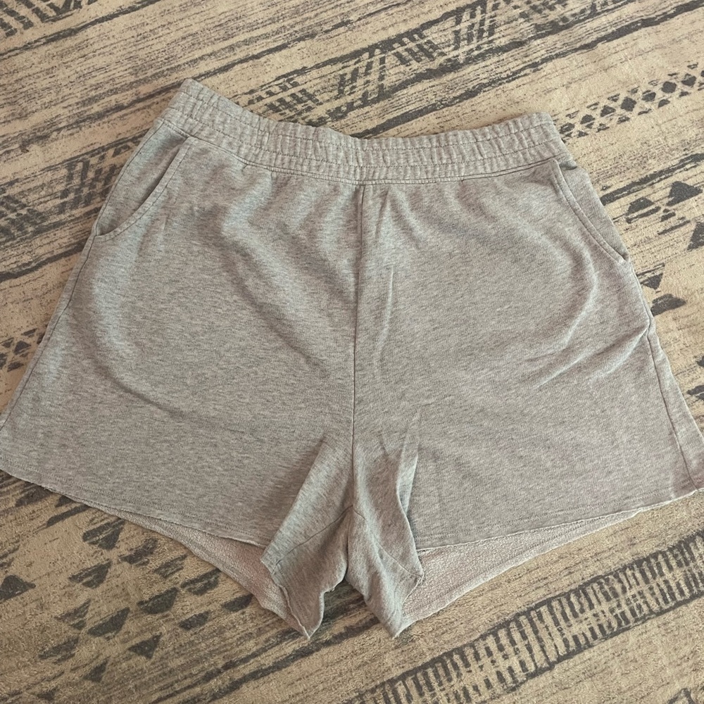 American Eagle Sport Grey High Waisted Sweatshorts
